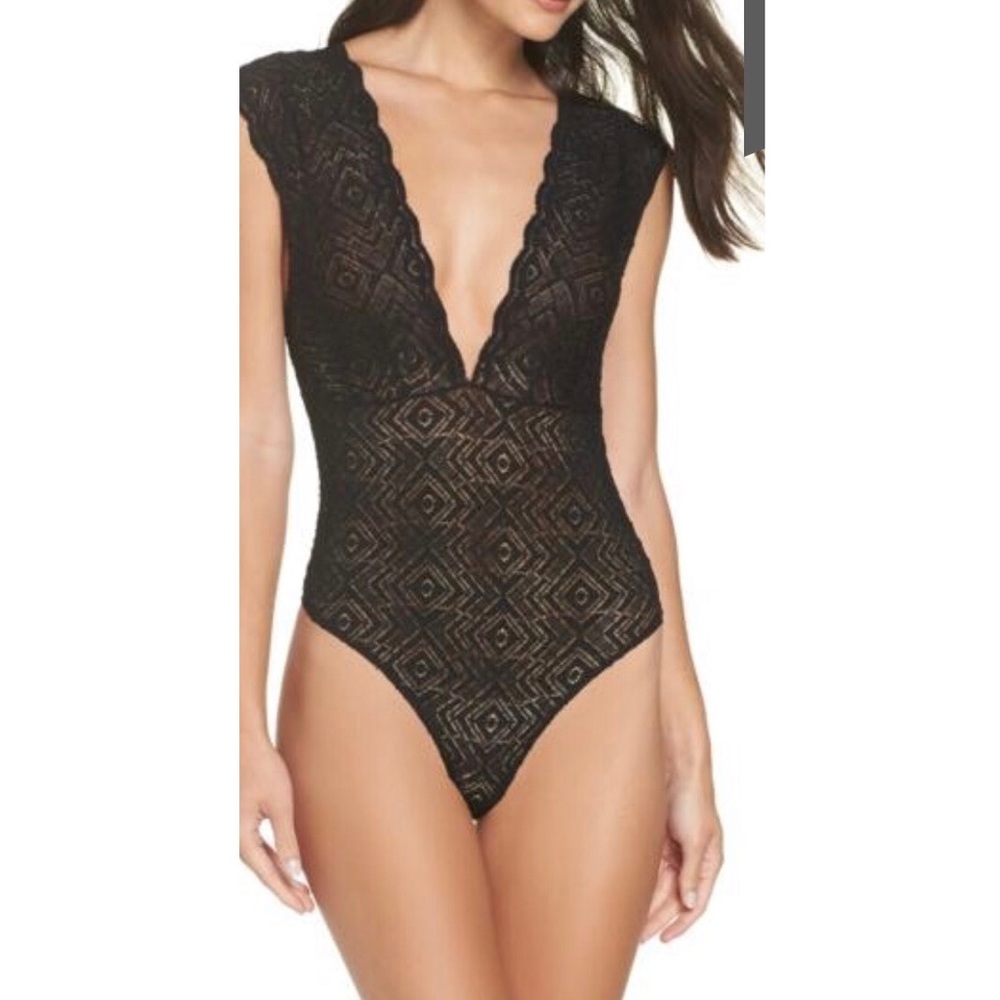 Barely There Lace Intimate Body Suit